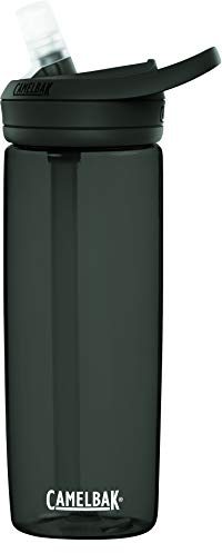CAMELBAK Eddy+ Straw Tritan Bottle - Graphite, 1000ml / 1L 1 Litre 32oz Tritan Flask Vessel Canteen Cup Water Juice Drinking Drink Storage Container Holder BPA Free Reusable Safe Eco Friendly