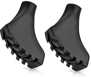 Lifeswonderful® - 4 Stück Gummifuß Schutzkappe Für Trekking Und Wanderstöcke - 12mm Durchmesser