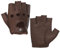 Harssidanzar Herren Halbfinger Lederhandschuhe für fahren Fingerlose Hirschleder ungefüttert Handschuhe GM005A, Sattel,Größe S