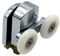 Shower Door Wheels | 23mm, or 25mm | Upper or Lower | Double Roller | ROLL033 (Lower Wheel (23mm))