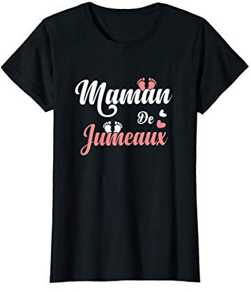 Femme Maman de jumeaux T-Shirt