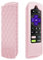 CaseBot Schutzhülle für Roku Voice, Roku Express HD,4K+, Ultra LT Enhanced Voice, Express 3930, Premiere+ 3921, Honey Comb Anti-Rutsch-Stoßfeste Silikonhülle, Rosa Sand