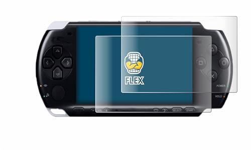 BROTECT 2 Stück Full-Cover Schutzfolie für Sony PSP 3004 Full-Screen Displayschutz-Folie [3D Curved, Anti-Fingerprint, Kristall-Klar]