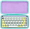 co2CREA Coque Rigide Housse pour Logitech Pop Keys Clavier Mécanique sans Fil(boîte Seule,Case Only)