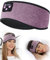 Fulext Bluetooth Headband Headphones, Sleep Headphones Bluetooth For Side Sleepers - Sleeping Headphones Comfortable Headband with Thin Speaker Microphone Handsfree Best Gift Ideas For Women Men