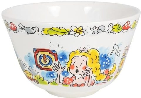 Blond Amsterdam Schale Efteling Aschenputtel, 14cm | Keramik, Efteling Märchendesign, Geschenkidee für Efteling Fans, Mikrowellengeeignet, Handwäsche empfohlen