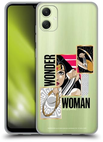 Head Case Designs Offizielle Wonder Woman DC Comics Waffen Grafik Kunstarten Soft Gel Handyhülle Hülle kompatibel mit Samsung Galaxy A05