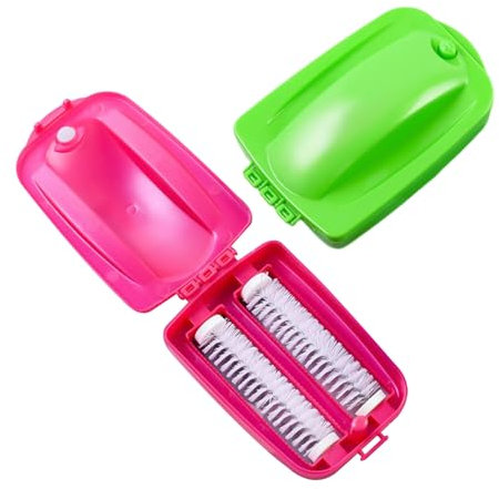 2Pcs Carpet Dusting Brush, Soft Pile Carpet Brush, Debris Collector, Sofa Electrostatic Brush, Dust Cleaning Roller, Carpet Sweeper, Home Cleaning Tool
