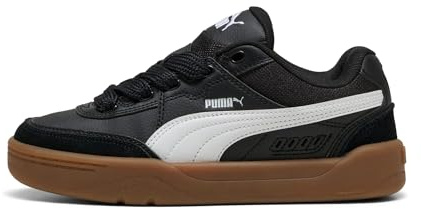 PUMA Park Lifestyle SK8 JR Sneaker, Black White, 39 EU