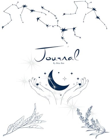 Journal Notebook by Bliss Bee: 100 lined pages to unlock the magic of your thougts