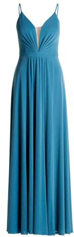 Vera Mont Damen Abendkleid mit Lurexfaden