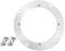 FBANULPEX Table Ronde en Verre trempé，Glass Table Hardware Aluminum Heavy Duty Rotating Turntable Bearing Table Base Round Swivel Plate Hardware for Glass Granite Or Dining Table(30cm)