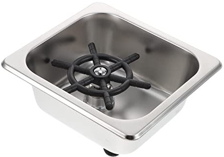 DIYEAH Rinceur de Verres Acier Inoxydable Automatique pour Bar Cuisine Nettoyeur de Tasses à Haute avec Installation Facile Design