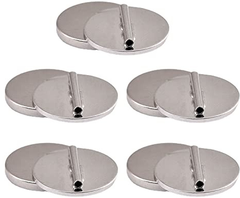 LUJIAXI Lot de 5 broches convertisseur de broche sans danger pour vêtements avec boucle magnétique en métal, support facile à utiliser