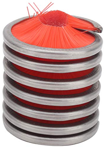 UMDHAIYI Outdoor Rope Cleaning Brush Climbing Cord Nylon Cleaner Rope Wash Tool Red