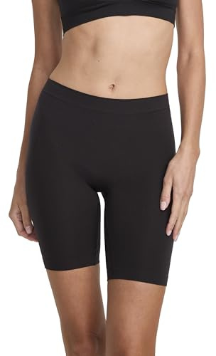 Jockey Skimmies Slipshort 3er-Pack – Nahtlose Radlerhose für Frauen - mit langem Bein, Anti-Reibungs-Hose aus Mikrofaserstoff, Shorts mit hohem Bund, 3er Set