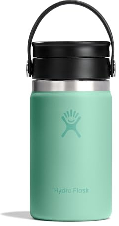 Hydro Flask – Wide Flex Sip Lid Coffee 355 ml (12 oz) | Auslaufsicher, isoliert, passend für Getränkehalter – Kalt 24 Std., heiß 12 Std. – Mermaid Green