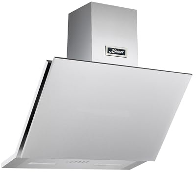 Kaiser Hotte aspirante 60 cm AT 6455 ECO • Hotte murale sans tête en acier inoxydable • 1250 m³/h • Évacuation d'air • Contrôle tactile • Éclairage LED • Aspiration de bord • Hotte de cheminée