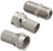 Vivanco SAT Kabelverbinderset für Koax, 7mm, 3 Stück