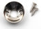 Allparts Electrosocket Jack Plate for Telecasters® - Polished Nickel Finish