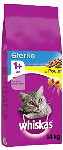 Whiskas Croquettes im Huhn für Katzen sterilisiert