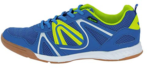 Lico 350045 Hombre Zapatillas de Deporte Interior, Azul (Blau/Lemon Blau/Lemon), 41 EU
