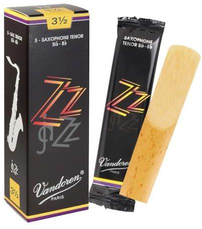 Vandoren ZZ Tenor Saxophone Reeds - Box of 5 - Strength 3.5