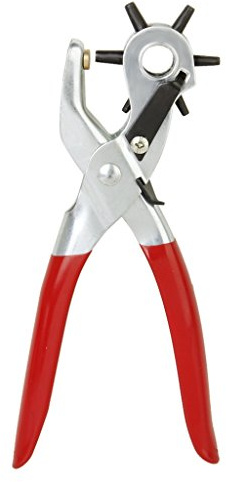 SE 7924LP Heavy-Duty Leather Hole Punch Tool, 2.0-4.5 mm by SE