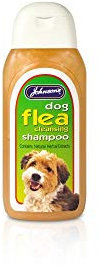 JVP Johnsons Dog Flea Cleansing Shampoo 125ml