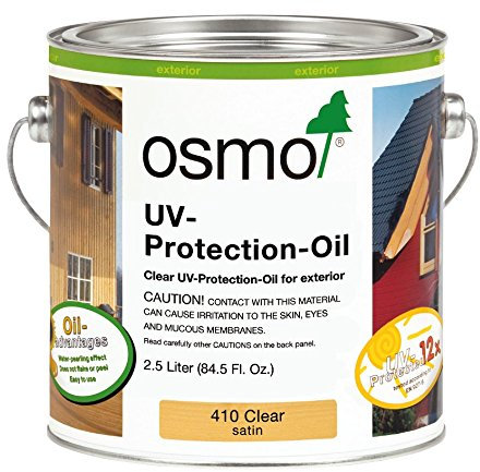 Osmo Clear UV Oil Wood Finish 2.5L