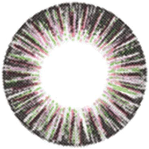 Matlens – EOS Farbige Kontaktlinsen ohne Stärke pink rosa Big eyes Neon Sign 2 Linsen 1 Kontaktlinsenbehälter 1 Pflegemittel 50ml