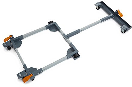 Bora Portamate PM-3750 Mobile Base & T Extension Combo for Cabinet Table Saws Withup to 50 Extension Tables