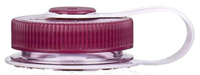 Nalgene Deckel WH für 1L - Ø 63 – für Flaschen mit Halsdurchmesser Ø 5,3 cm (rot-rosa, Uni)