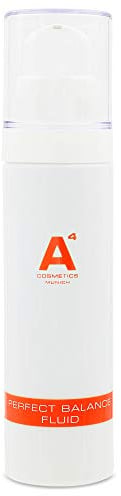 A4 - PERFECT BALANCE FLUID | Anti-Aging Lotion | Creme Hautberuhigend | auch für ölige und Mischhaut | Mattierende Hautcreme mit Arganöl (50ml)