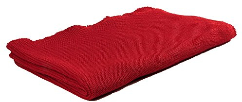 Reiff Baby Wickeltuch aus Schurwolle, bio, kbT, 80 x 95 cm (burgund)