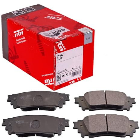 TRW GDB4459 Brake Pad Set of 4 Compatible for Lexus NX SUV (_Z1_) 2014 - Rear Axle and Other Vehicles
