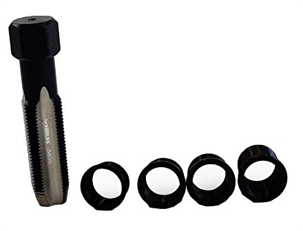 AB Tools-US Pro Spark Plug Rethreading Tap Thread Repair Set Kit M14 x 1.25 With 4 Inserts