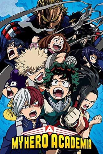 My Hero Academia Poster Cobalt Blast Group (61cm x 91,5cm)