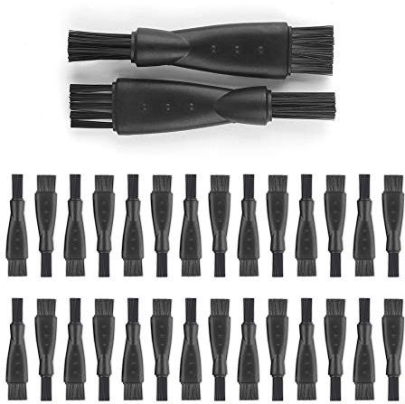 30 Pcs Rasierer Pinsel,Kunststoff Rasierer Reinigungsbürste Ersatz-Reinigungsbürste Entfernen Bartreste und Staub leicht,Rasiererbürste für Shaver Elektrorasierer Damen-/Herrenrasierer