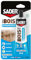 Sader Colle à Bois Prise Progressive – Colle Vinylique Bois Intérieur – Colle Forte pour Tous Bois et Dérivés –Transparente après Séchage – Sans Solvant – Tube de 125ml