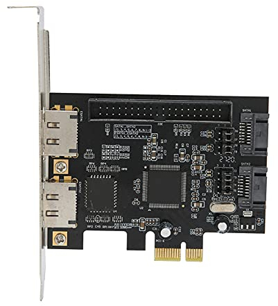 Scheda Controller SATA PCI Express, Scheda di Espansione Controller PCIe a 3Gb/s SATA ESATA IDE, Supporto per RAID