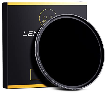 Tide Optics 40,5 mm ND1000 (10 Stop) Objektivfilter, Fester, mehrfach beschichteter Kamerafilter mit neutraler Dichte