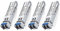 ipolex 1G SFP Singlemode LC Transceiver, 1000Base-LX Mini GBIC Modul Kompatibel mit Cisco GLC-LH-SMD, Ubiquiti UF-SM-1G, Meraki, TP-Link TL-SM311LS und mehr (SMF, 1310nm, 20 km),4-Pack