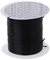 Braccialetto elastico, 50 m, filo elastico da 0,6 mm, filo elastico con cristalli per la creazione di gioielli fai da te, collane e braccialetti (nero)