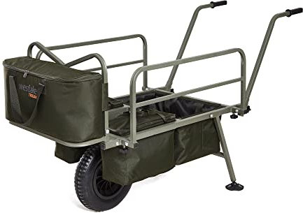 Westlake Trojan Barrow for All Terrains, Single Fishing Wheelbarrow, Fishing Equipment