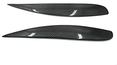 ORBHES Autoscheinwerfer Augenbrauen,Für Vauxhall Corsa D VXR 2006-2014,Scheinwerfer Lampe Aufkleber Augenlider Trim Cover