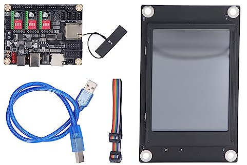 YWBL-WH Graviermaschinen-Display-Kit, Desktop-Graveur, 2,4-Zoll-Touchscreen, 32-Bit-Prozessor, Erweiterbares Modul für STM32, 3D-Drucker (Mainboard und Display)