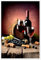 Rotwein mit Trauben und Korken Poster 90 x 130 cm Wandbilder Wanddeko