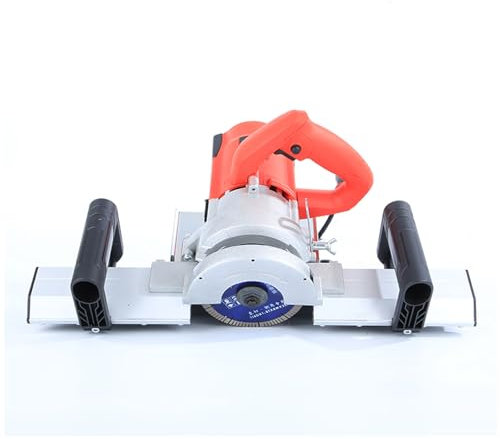 Eujgoov 1200 W 13000 U/min Keramikfliesen-Fasenschneider, 43-Grad-Fasendesign mit 12 V Wasserpumpe für 2, 2 M Schlauch (EU-Stecker 220 V)