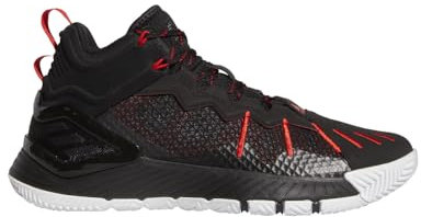 D Rose Son of Chi Scarpe Da Pallacanestro - Godspeed, Core Black/Vivid Red/Cloud White, 8.5